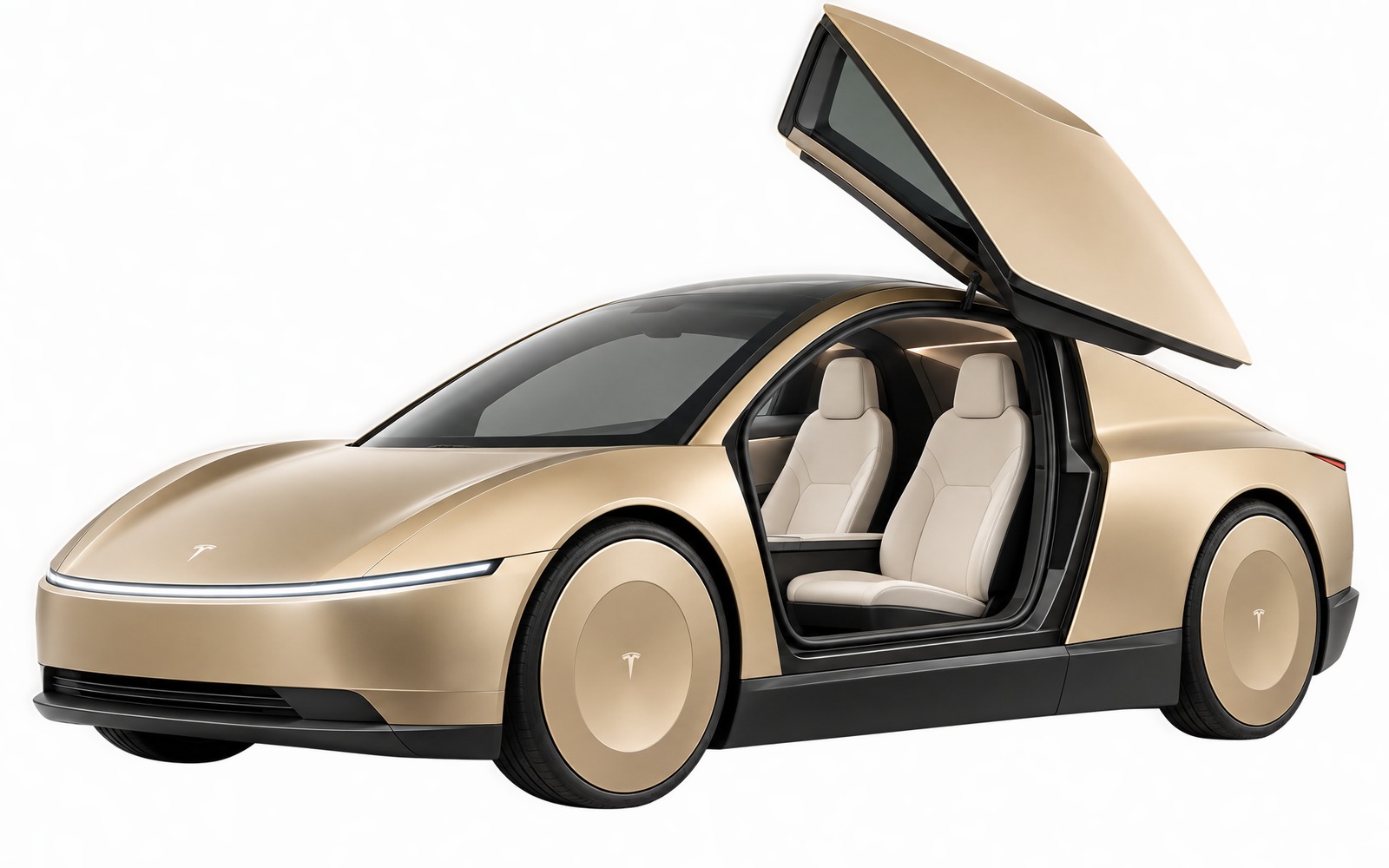 Tesla Cybercab — full exterior