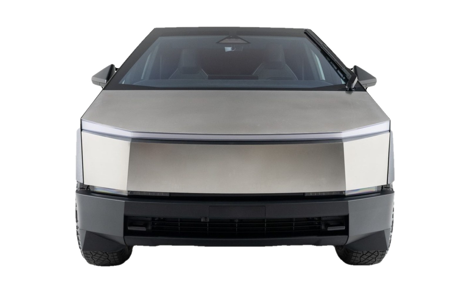 Tesla Cybertruck — front view