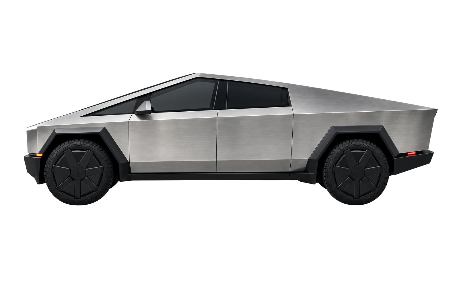 Tesla Cybertruck — side profile