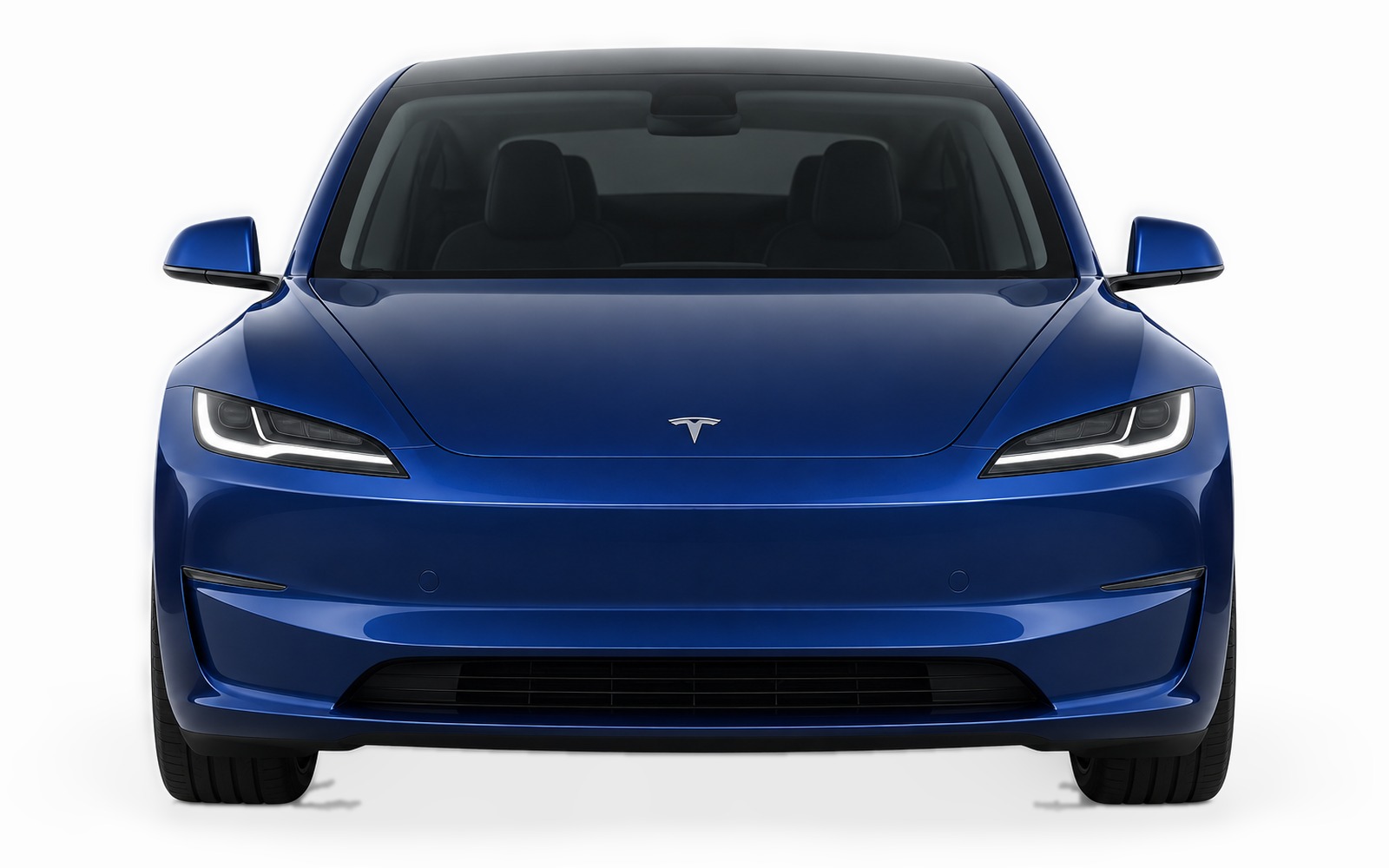 Tesla Model 3 — front view
