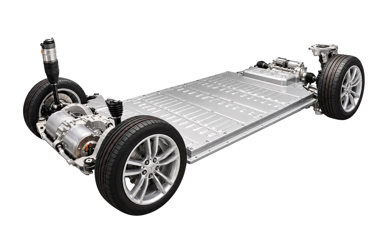 Tesla Model S — battery & powertrain