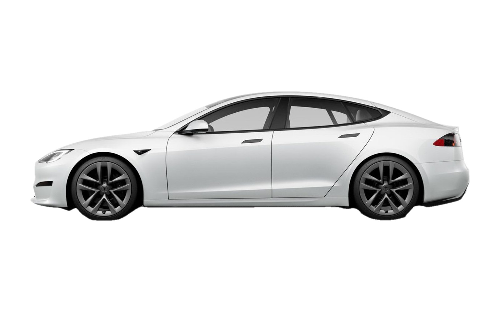 Tesla Model S — side profile