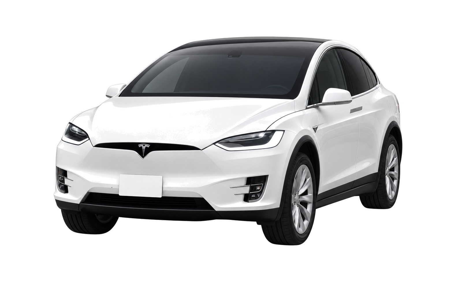 Tesla Model X — front view