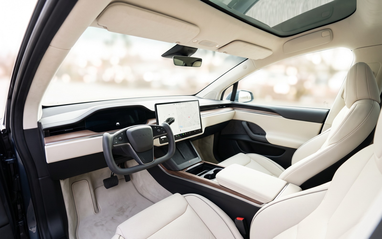 Tesla Model X — interior