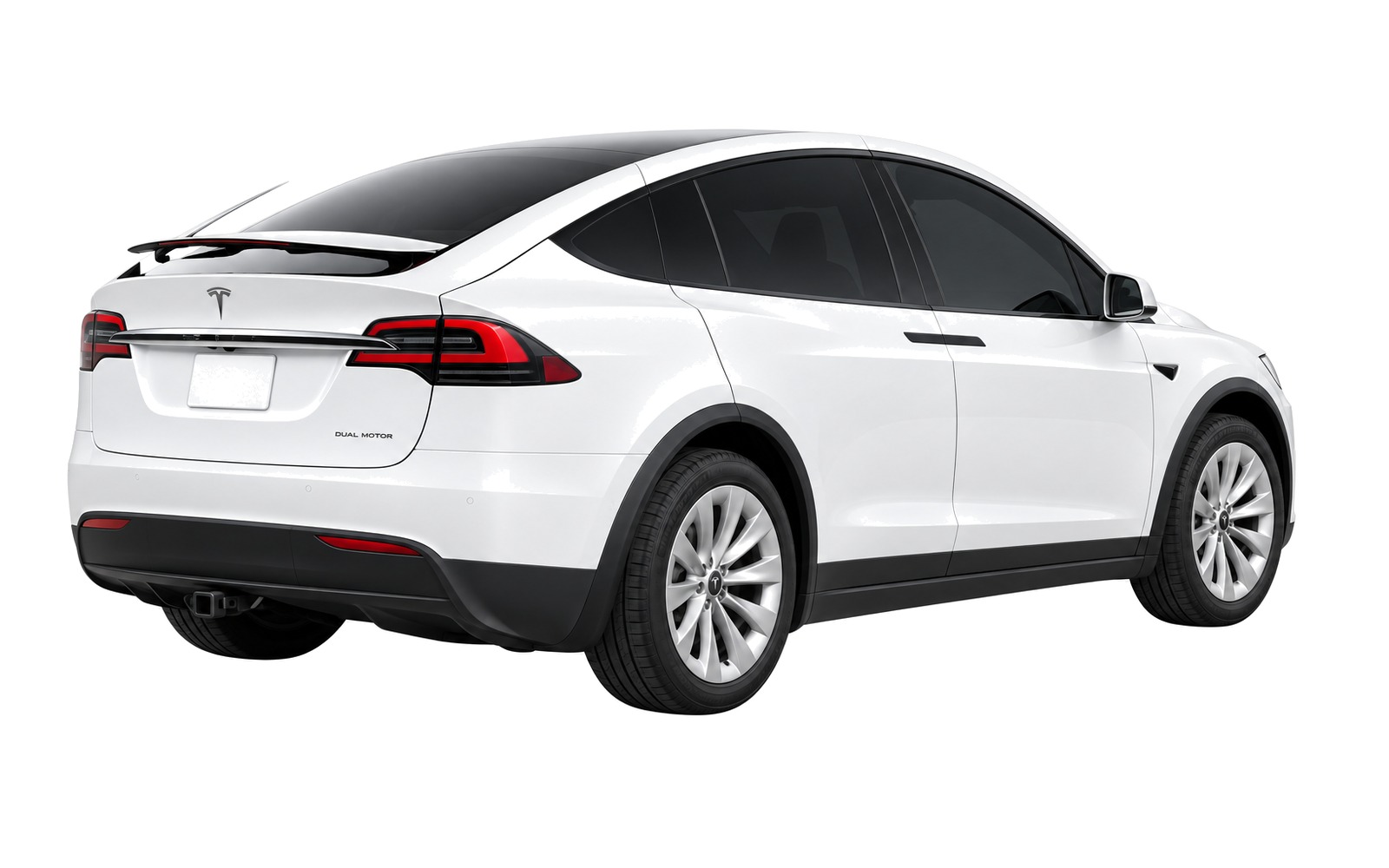 Tesla Model X — rear view