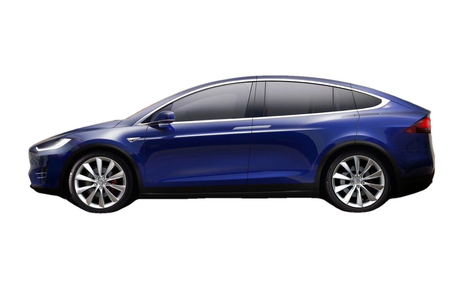 Tesla Model X — side profile