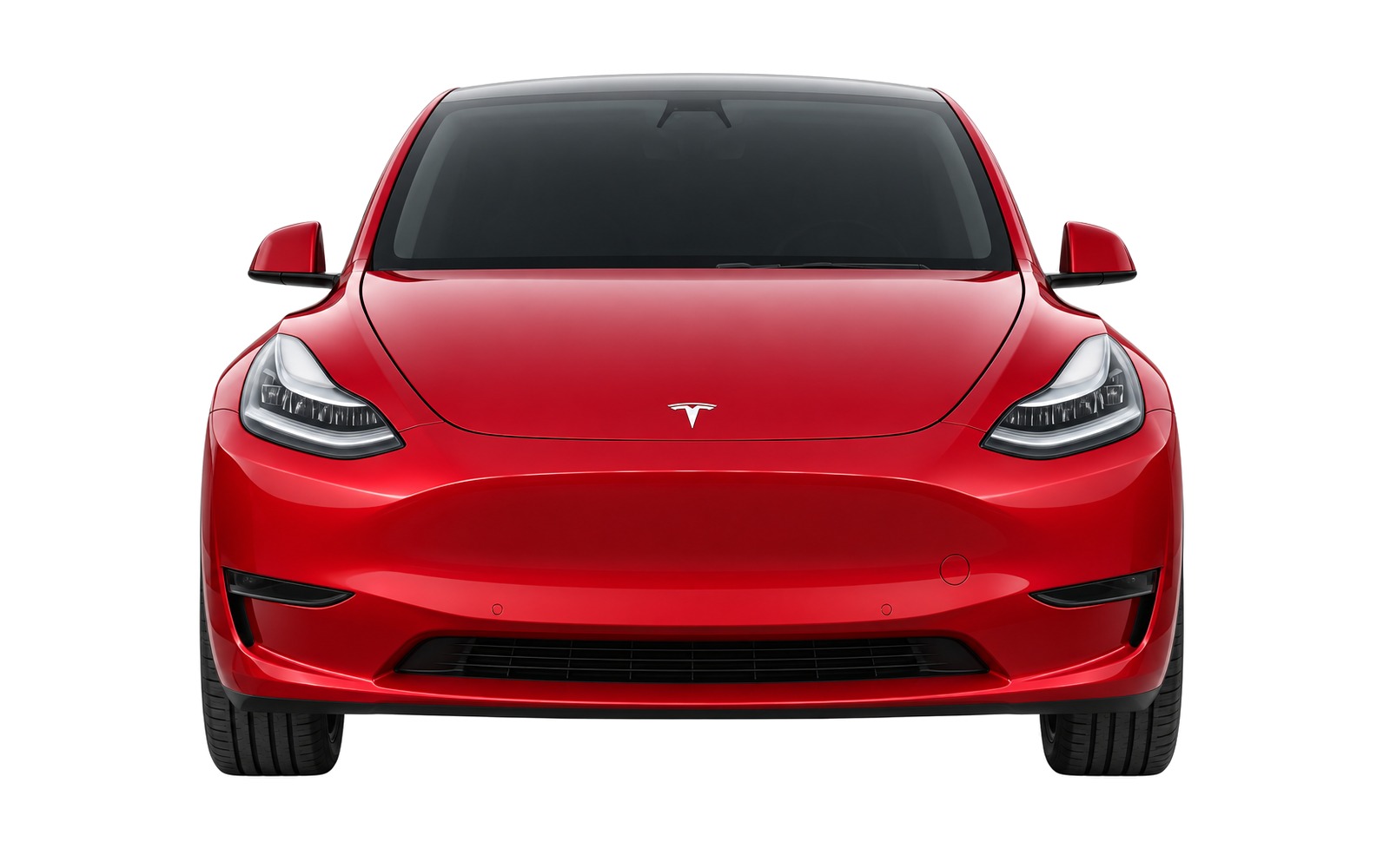 Tesla Model Y — front view